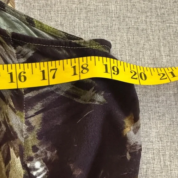 Tropical Print Spaghetti Strap Maxi Dress - Picture 7 of 7